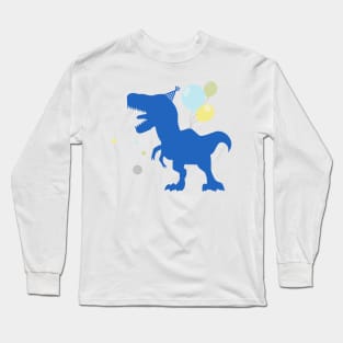 Birthday Dinosaur - T Rex - Dinosaur for Kids Long Sleeve T-Shirt